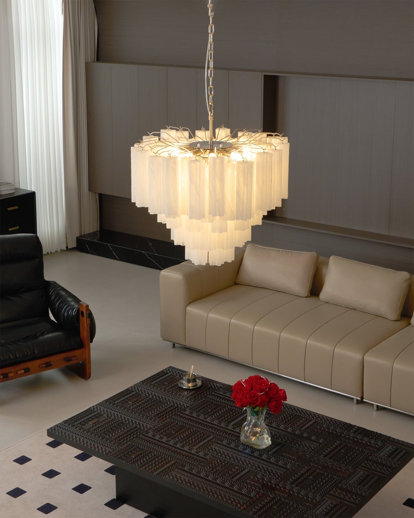 Glacier Tubular Chandelier