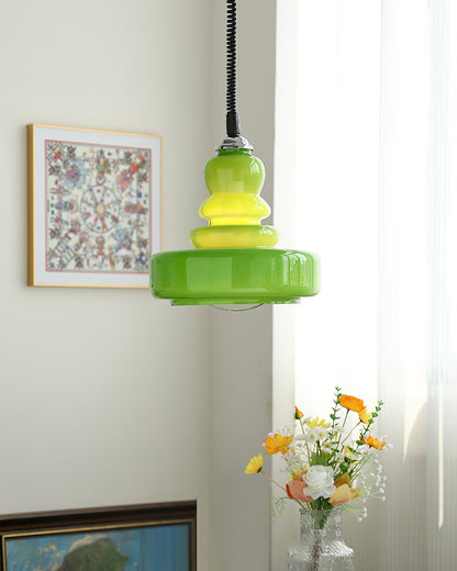 Gourd Glass Pendant Light