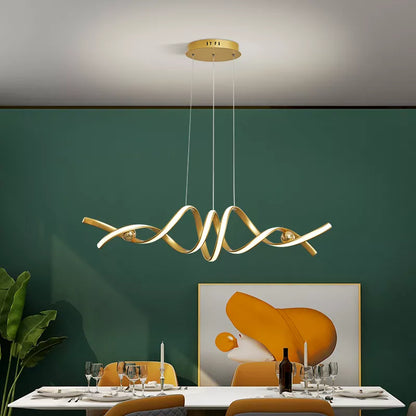 NEO Bruk pendant light black finish side angle — Casa Norex