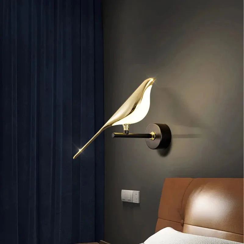 Chiriya wall sconce — bird-inspired sculptural design | Casa Norex