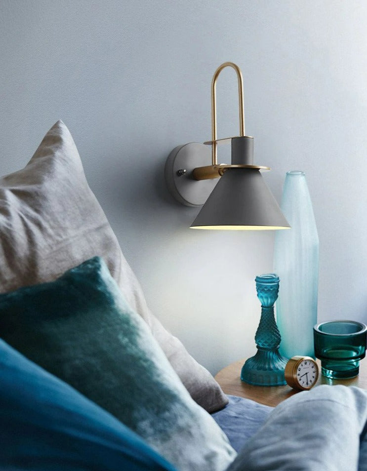 Perseus wall sconce color variant - bold matte finish - Casa Norex