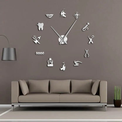 Giant DIY Numeral Wall Clock quartz movement mechanism | Casa Norex