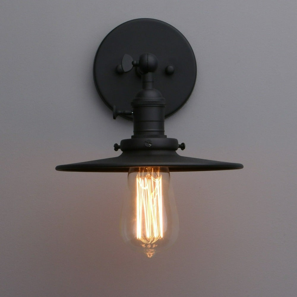 Glass globe shade detail - Jaime vintage sconce by Casa Norex