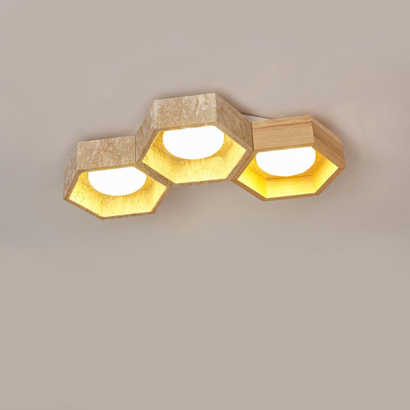 Honeycomb ceiling lamp 7-light configuration — Casa Norex