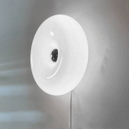 Donut table lamp in bedroom setting — warm dimmable glow | Casa Norex