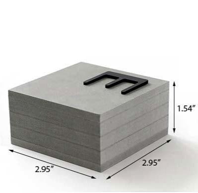 Square Modern Wooden Wall Clock