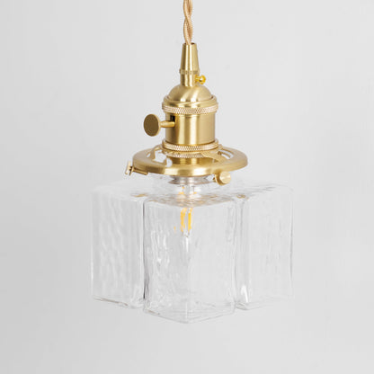 Jewel Glass Brass Wall Lamp