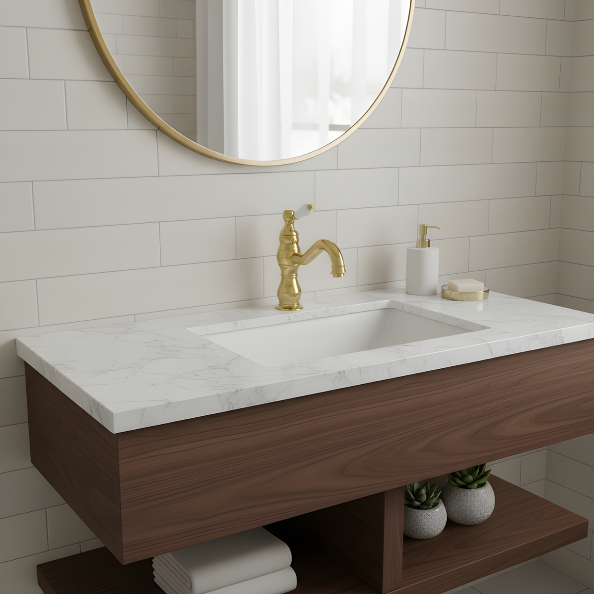 Antiqua 360-Swivel Vessel Sink Faucet