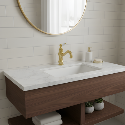 Antiqua 360-Swivel Vessel Sink Faucet