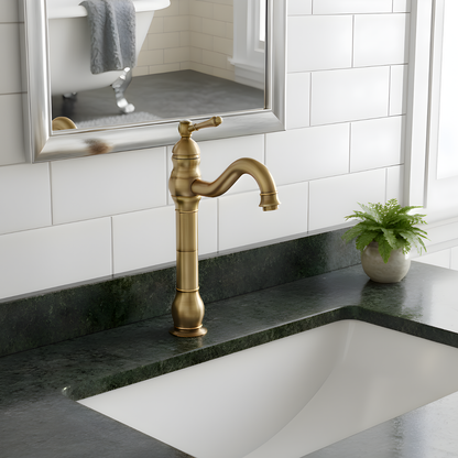 Antiqua 360-Swivel Vessel Sink Faucet