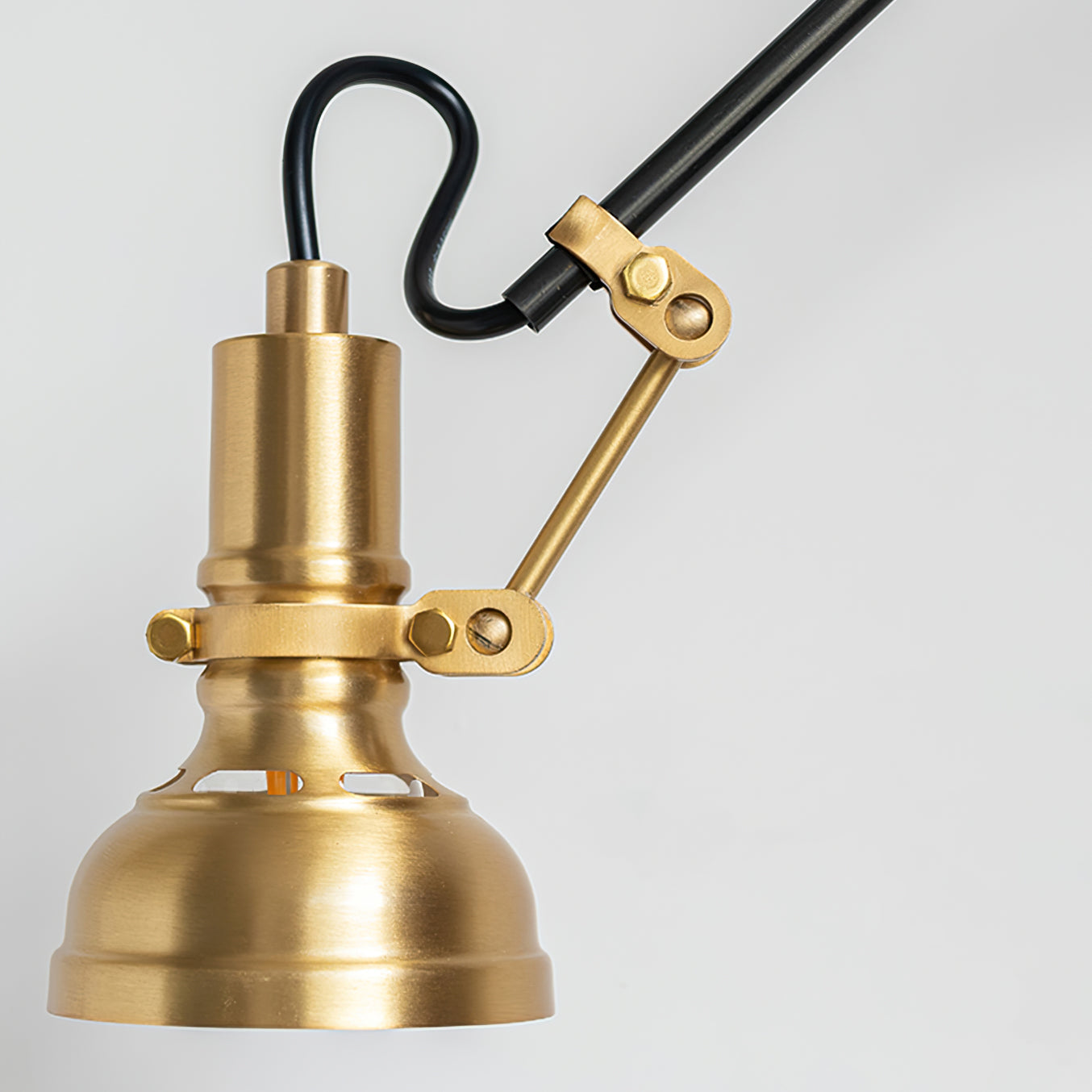 Kane wall sconce folded flush against wall - Casa Norex