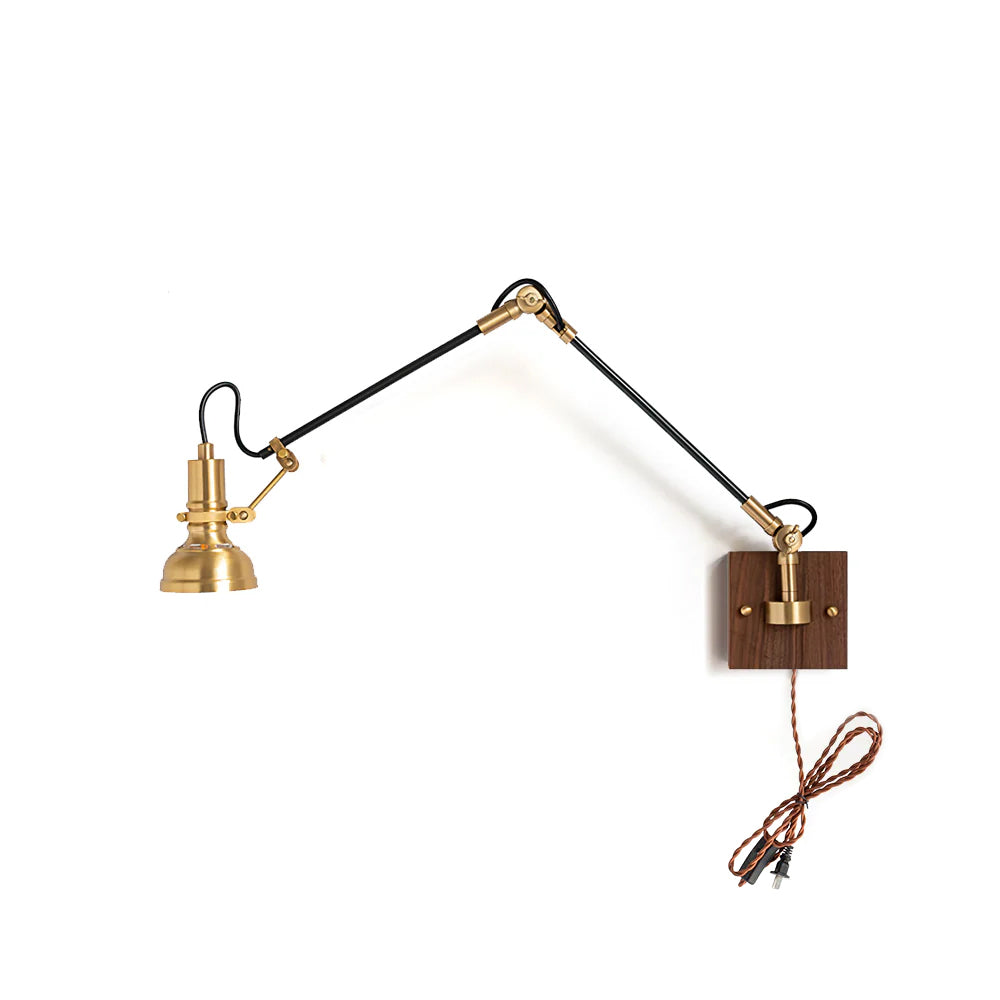 Kane swing arm lamp in modern living room setting - Casa Norex