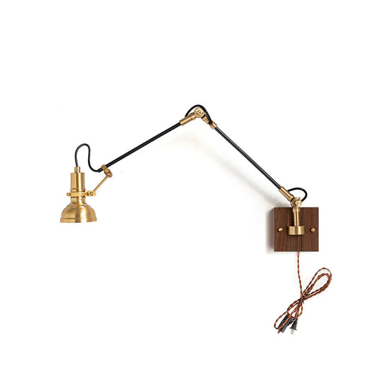 Kane swing arm lamp in modern living room setting - Casa Norex