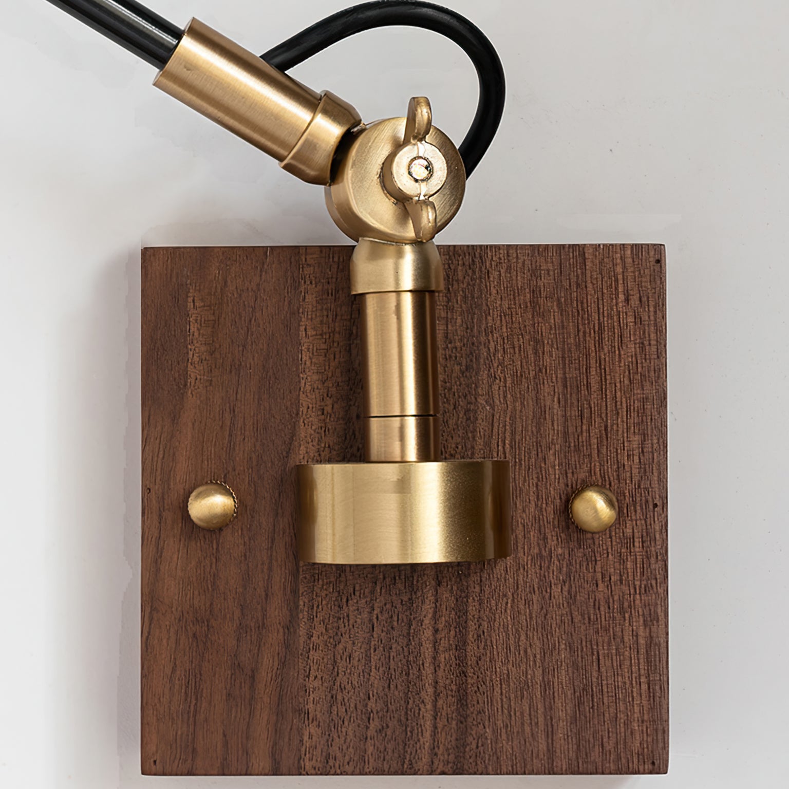 Kane plug-in swing sconce installed bedroom bedside - Casa Norex