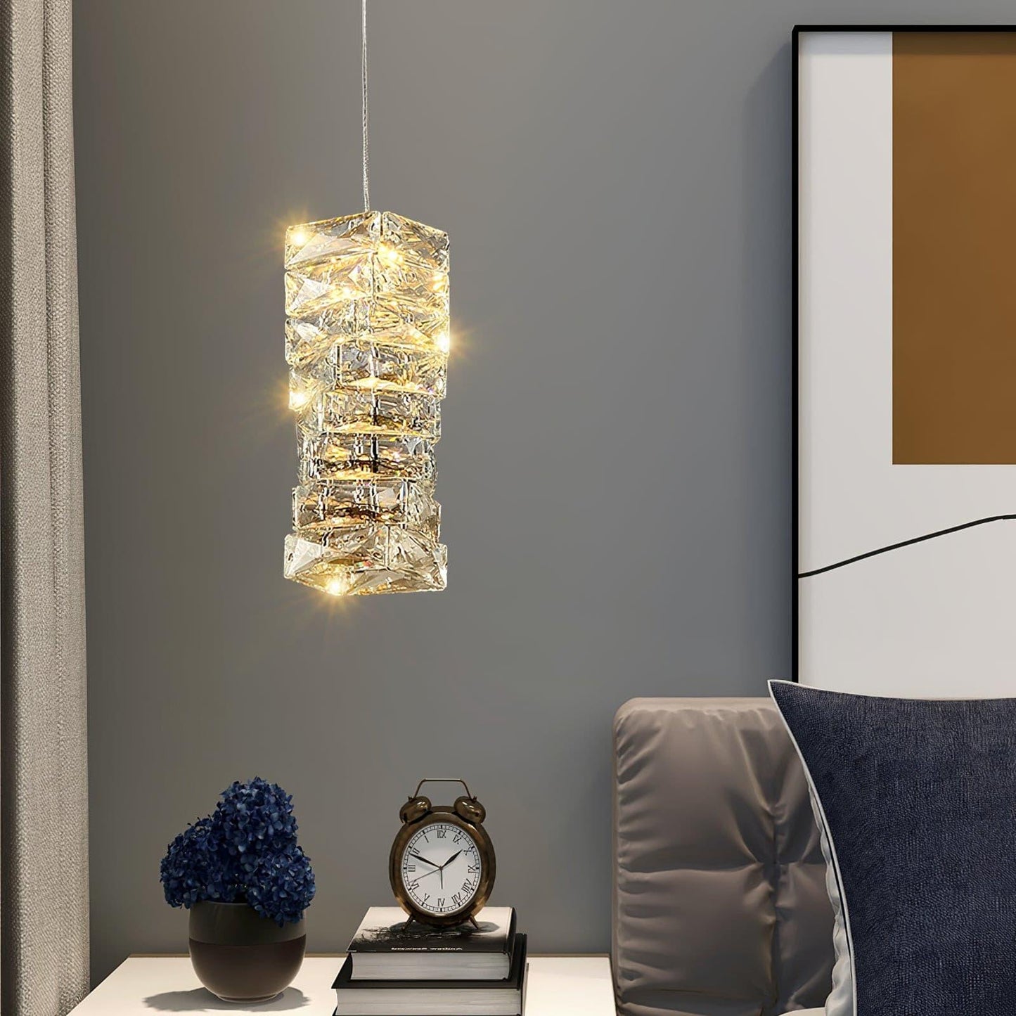 Leuchten Crystal Pendant Lamp