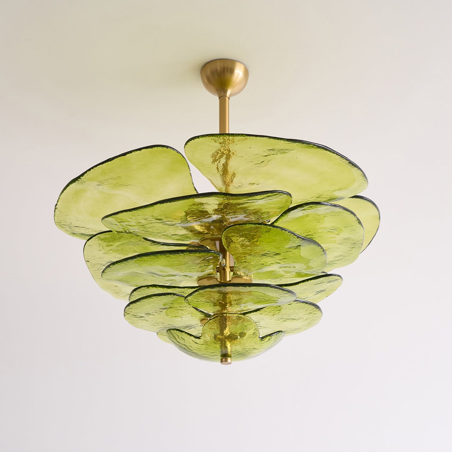 Lotus Leaf Murano Chandelier