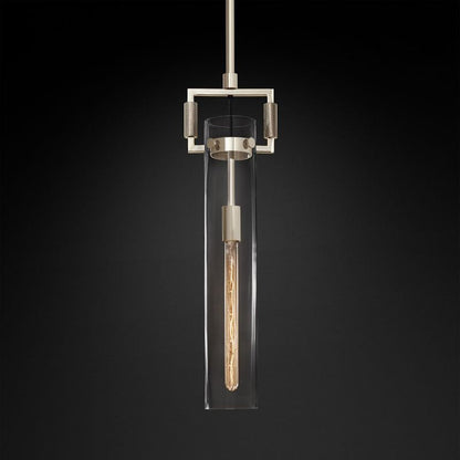 Machinist glass cylinder pendant 12 inch size — Casa Norex