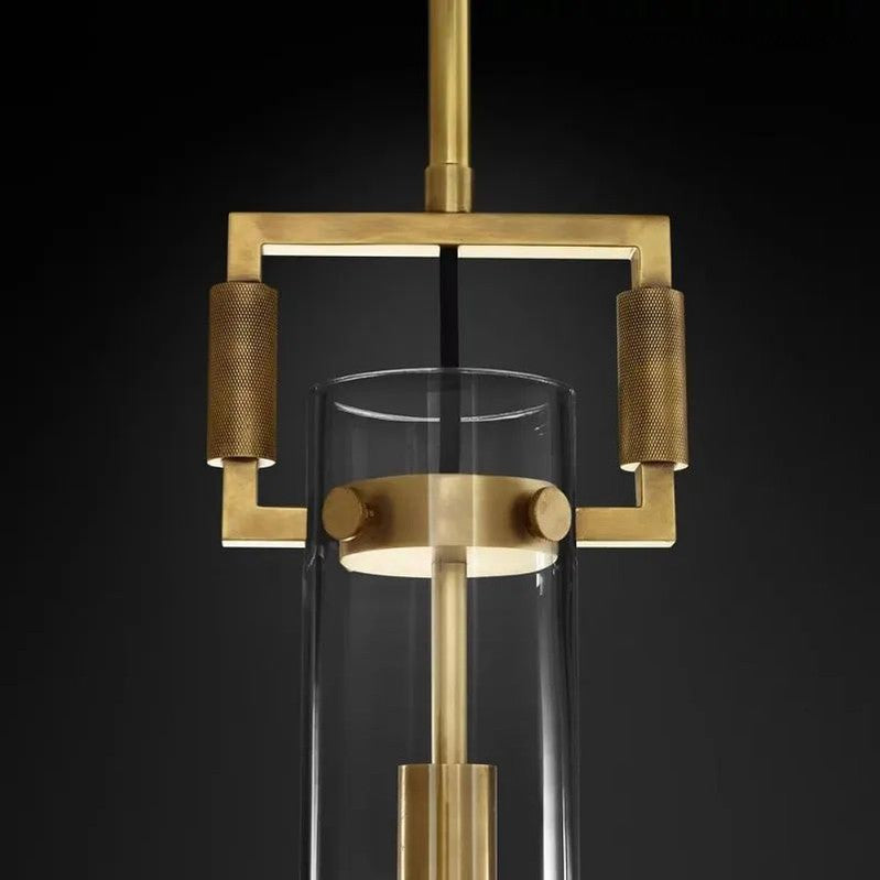 Machinist glass cylinder pendant color finish comparison — Casa Norex