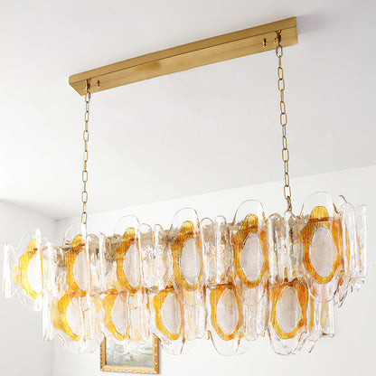 Marrina Long Glass Chandelier