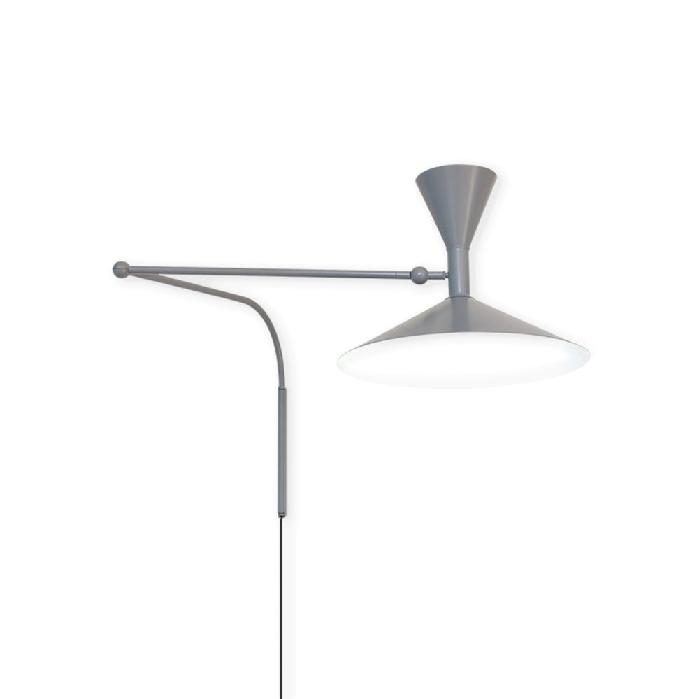 Marseille wall lamp black finish workspace accent - Casa Norex