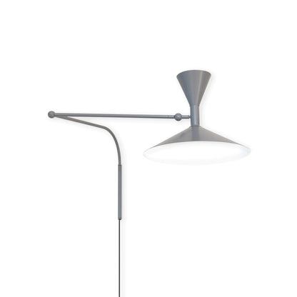 Marseille wall lamp black finish workspace accent - Casa Norex