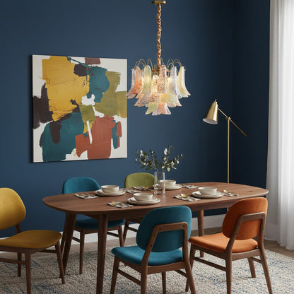 Mazzega Murano Glass Chandelier