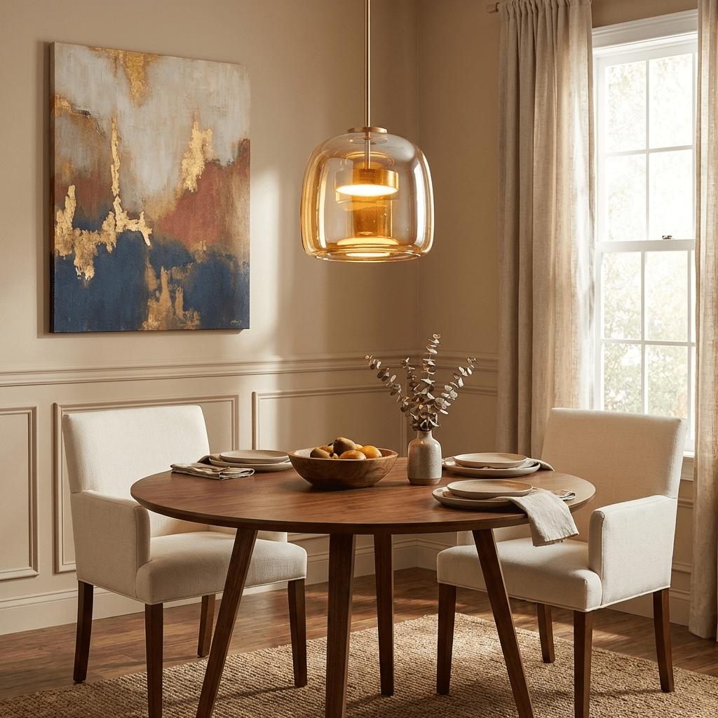 Glass pendant lamp size comparison — Casa Norex