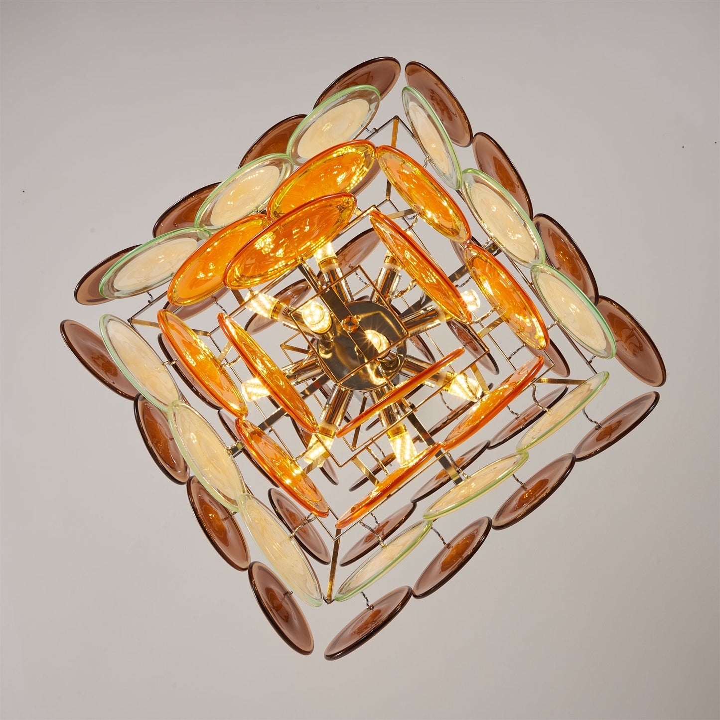 Mortimer Glass Chandelier