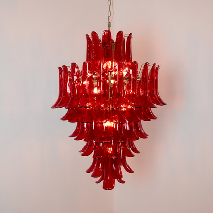 Murano Red Chandelier