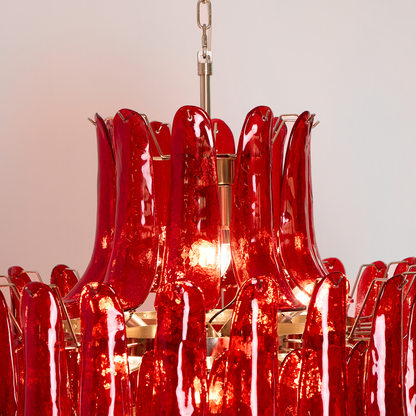 Murano Red Chandelier