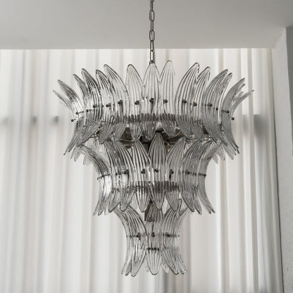 Murano Glass Palm Chandelier