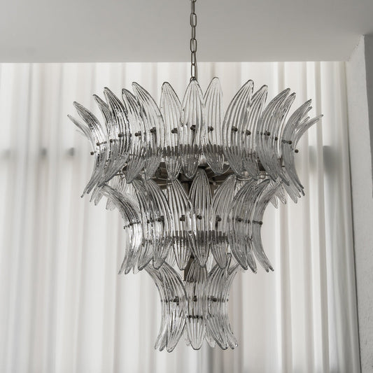 Murano Glass Palm Chandelier