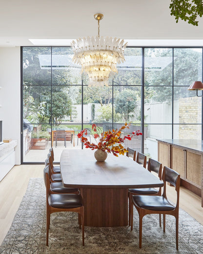 Murano Glass Palm Chandelier