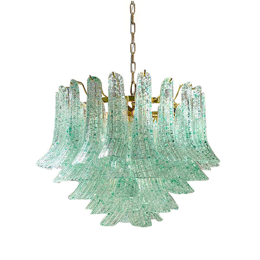 Murano Green Chandelier