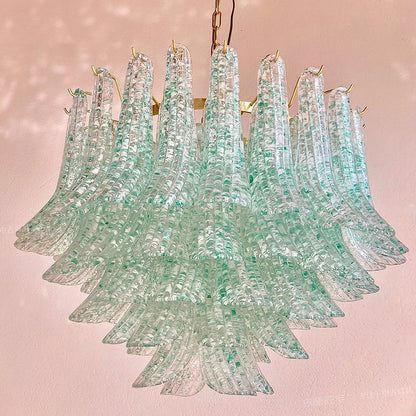 Murano Green Chandelier
