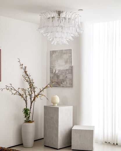 Murano Petal Ceiling Light