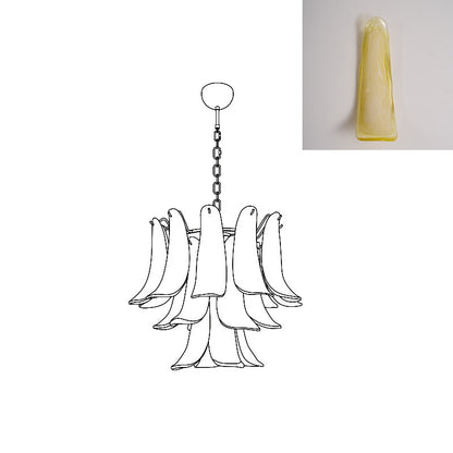 Murano Petal Chandelier