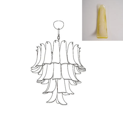 Murano Petal Chandelier