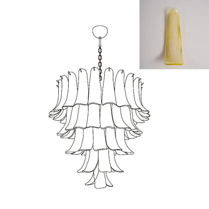 Murano Petal Chandelier
