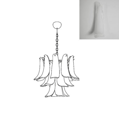 Murano Petal Chandelier