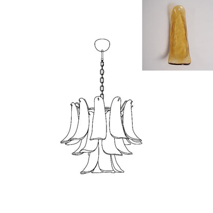 Murano Petal Chandelier