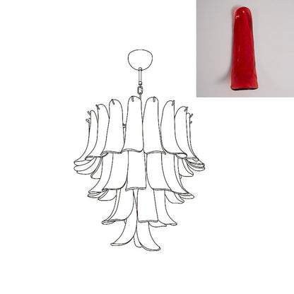 Murano Petal Chandelier