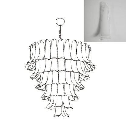 Murano Petal Chandelier