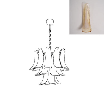 Murano Petal Chandelier