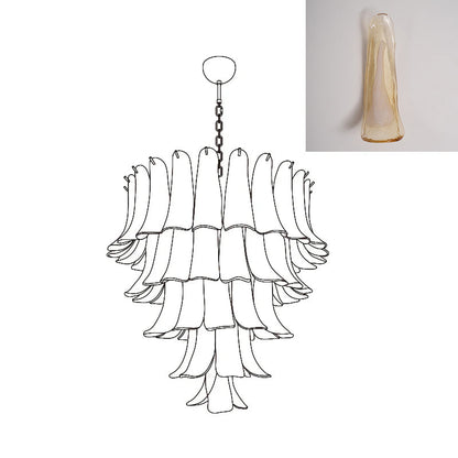 Murano Petal Chandelier