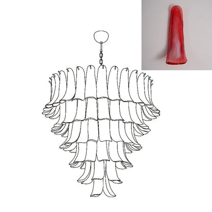 Murano Petal Chandelier