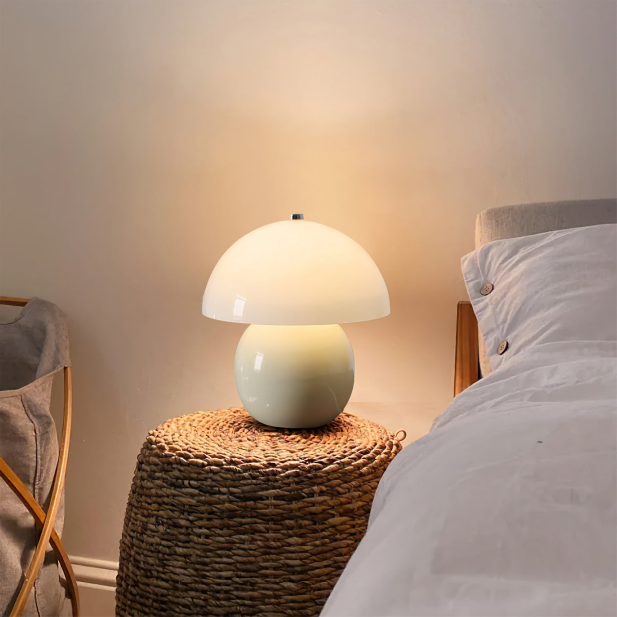 Mushroom Ceramic Table Lamp