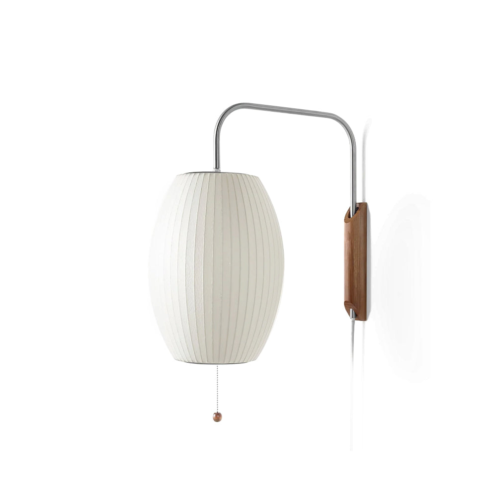 Nelson wall sconce saucer shape warm glow - Casa Norex