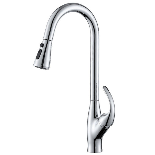 Winslow Victorian Pull-Out Kitchen Faucet — solid brass body | Casa Norex