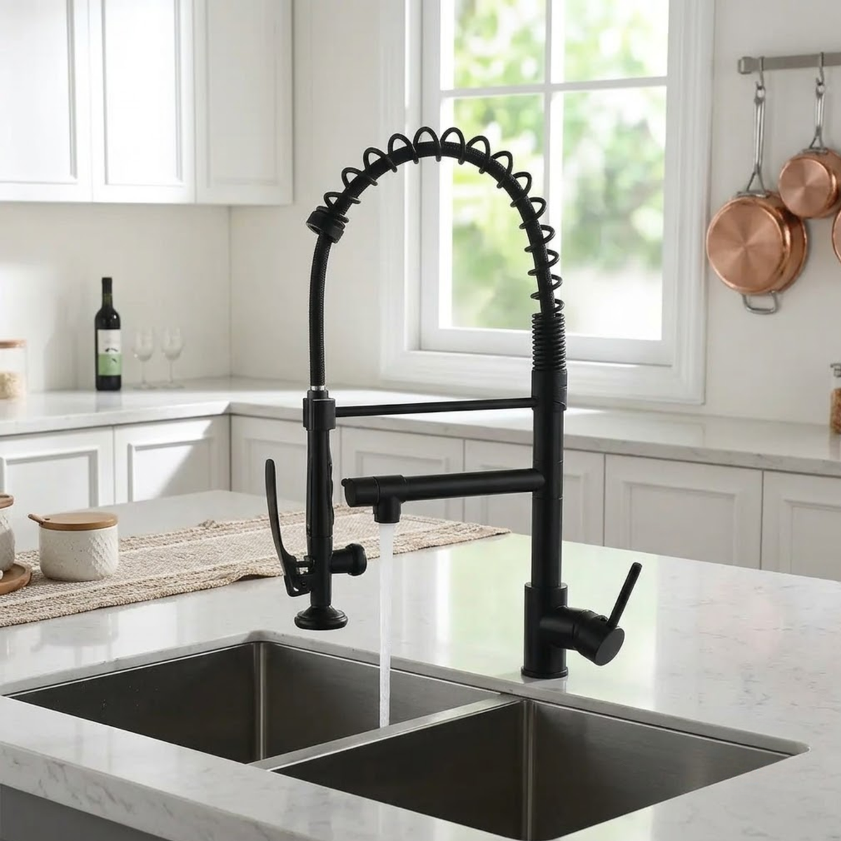 Kingswood Modern Pull-Out Kitchen Faucet